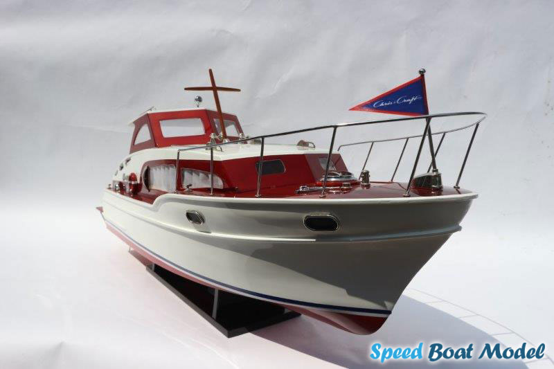 Chris Craft Cabin Cruiser Speed Boat Model 37" 13 Chris Craft Cabin Cruiser Speed Boat Model