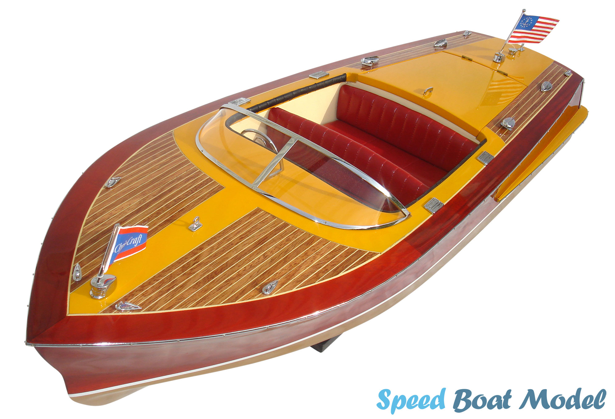 Chris Craft Capri 1955 Boat Model 27.5" 22 Chris Craft Capri 1955 Boat Model 27.5