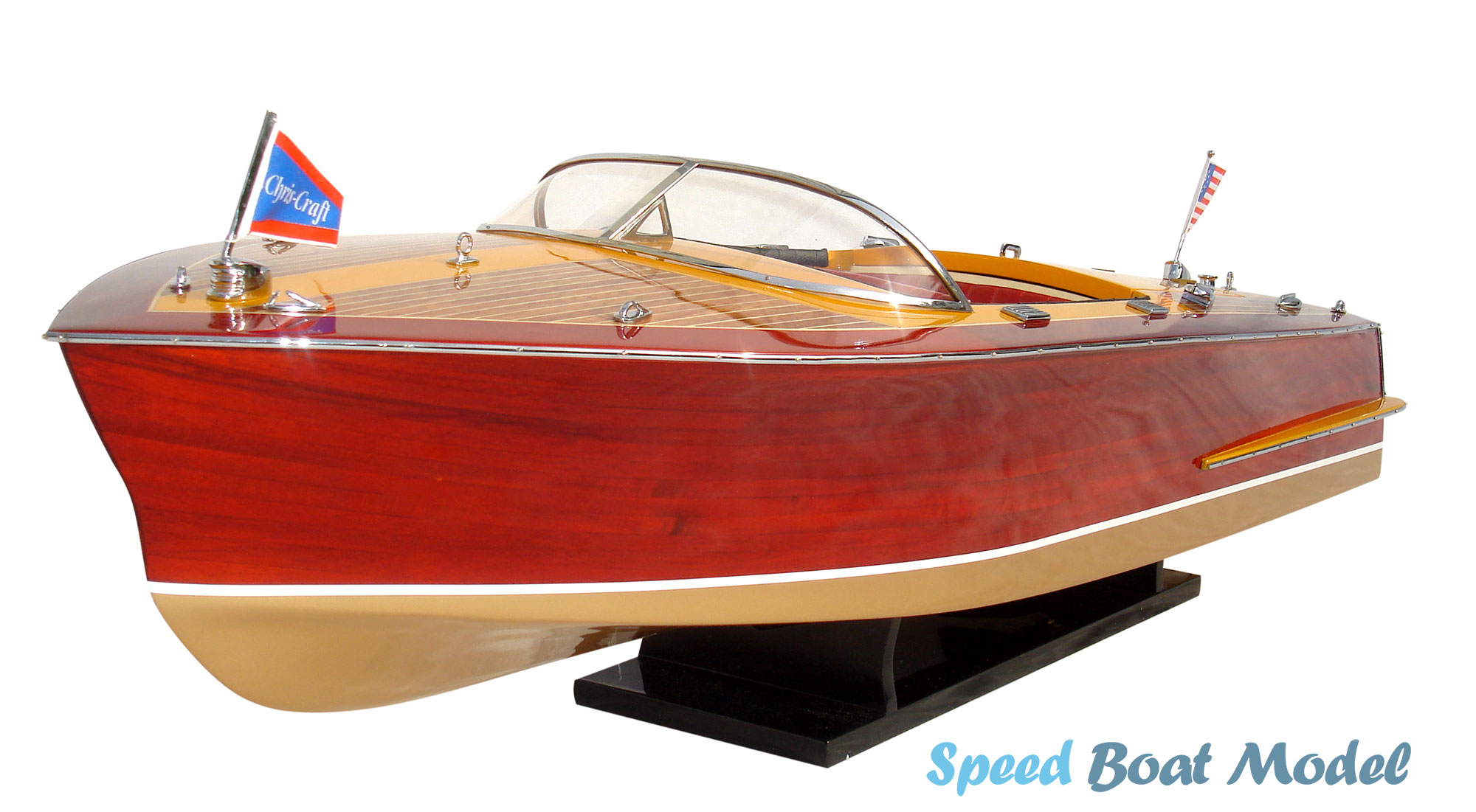 Chris Craft Capri 1955 Boat Model 27.5" 23 Chris Craft Capri 1955 Boat Model 27.5