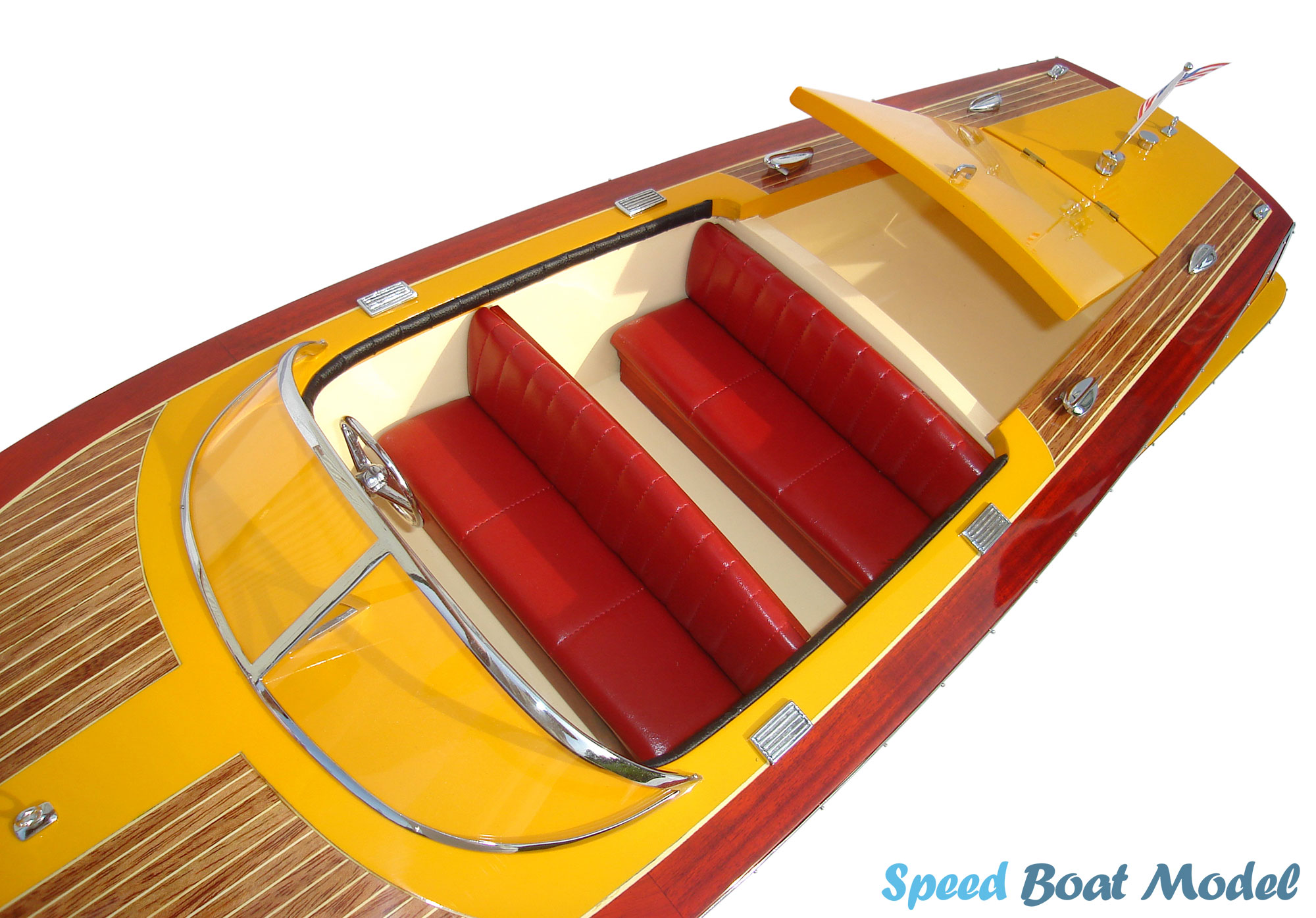Chris Craft Capri 1955 Boat Model 27.5" 25 Chris Craft Capri 1955 Boat Model 27.5