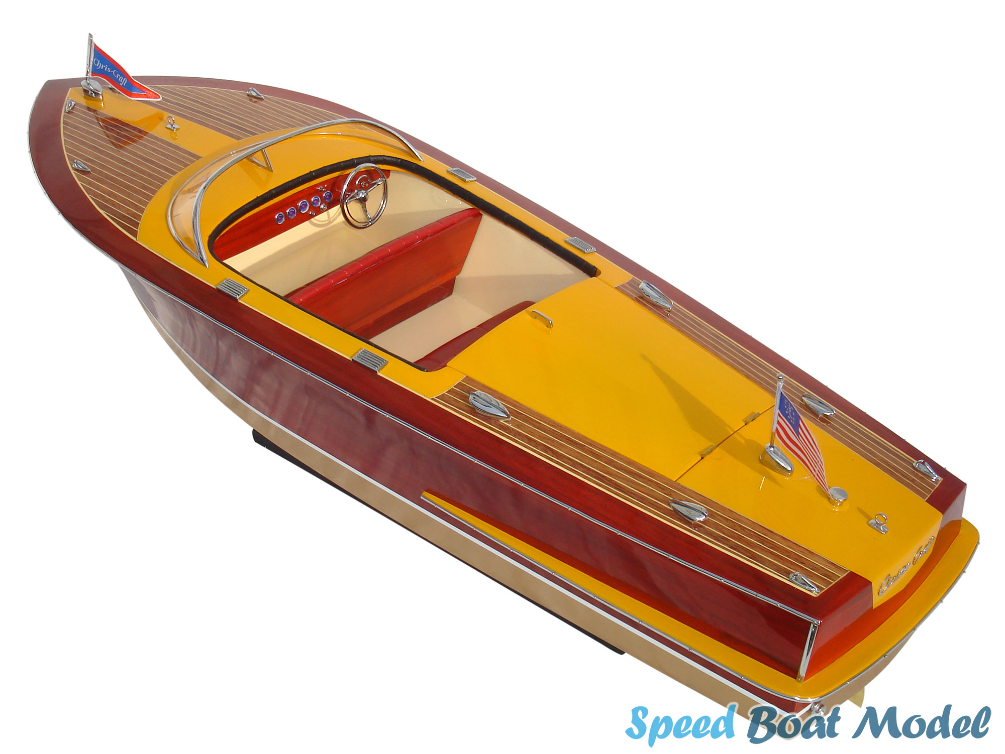 Chris Craft Capri 1955 Boat Model 27.5" 27 Chris Craft Capri 1955 Boat Model 27.5