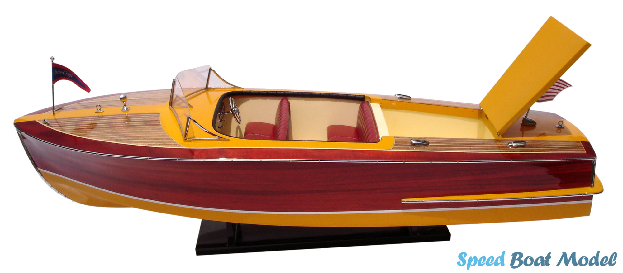 Chris Craft Riviera 1954 Classic Boat Model 36.2"