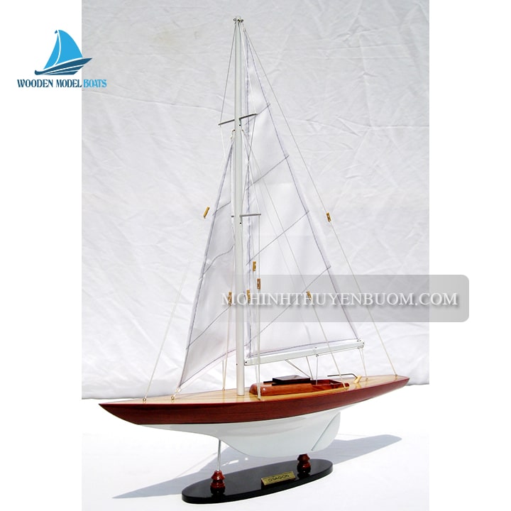 Sailing Boat Dragon Painted Model