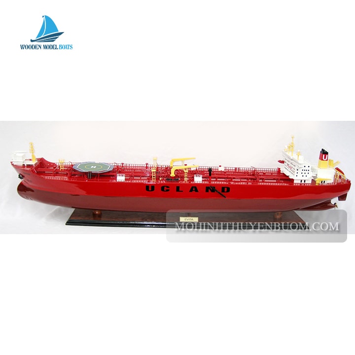 Fishing Boat Evita Oil Tanker Model Length 113