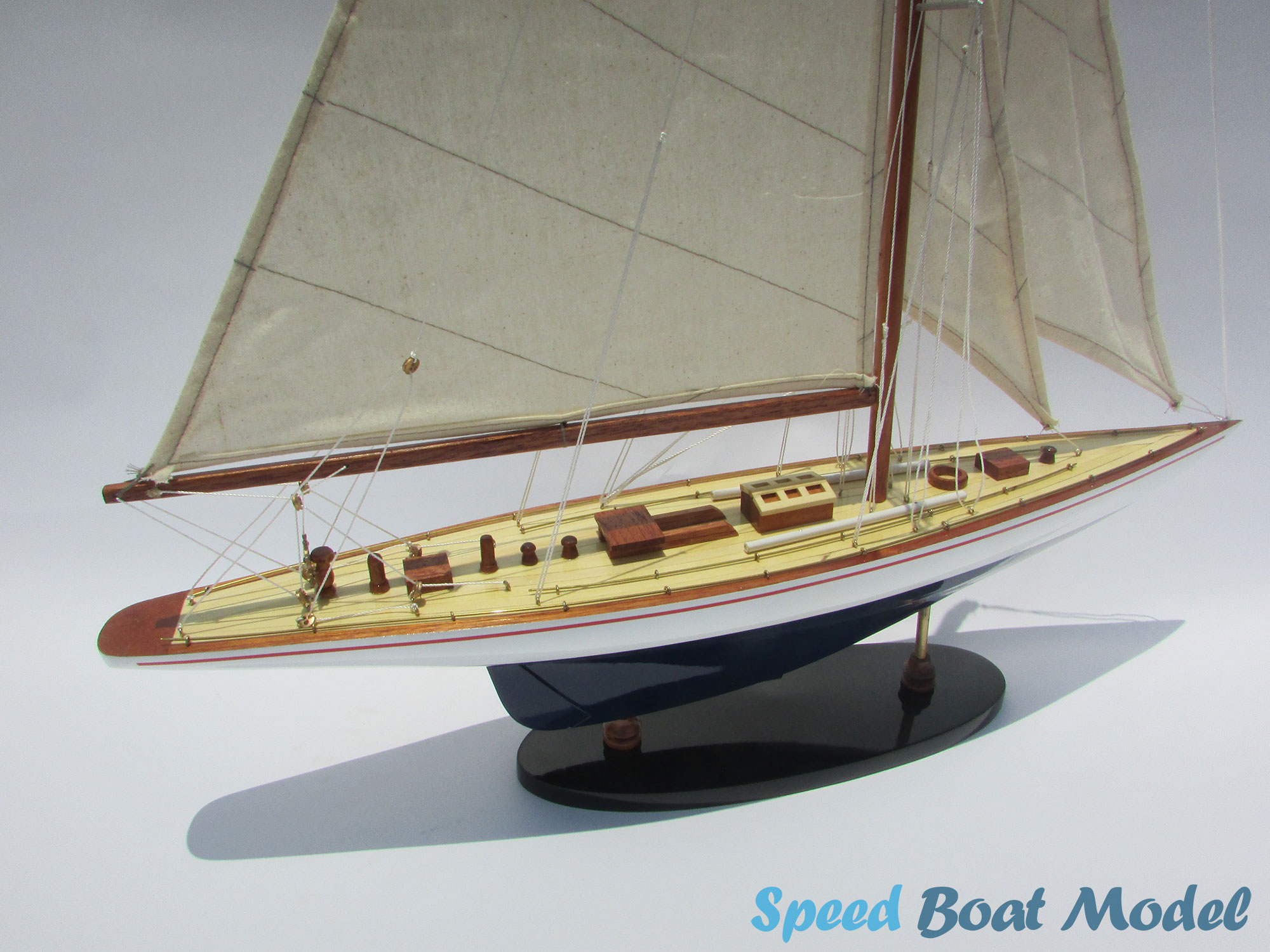 Enterprise Painted Sailing Boat Model 23.6"