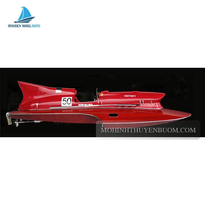 Halfhull Wall Pictures Ferrari Hydroplane Model Lenght 100