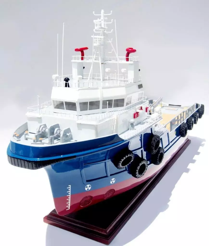 Fishing Boat Offshore Support Vessel Model Lenght 70 cm