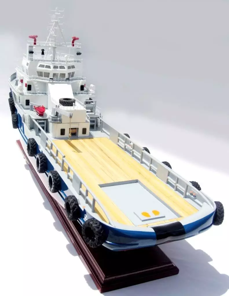 Fishing Boat Offshore Support Vessel Model Lenght 70 cm