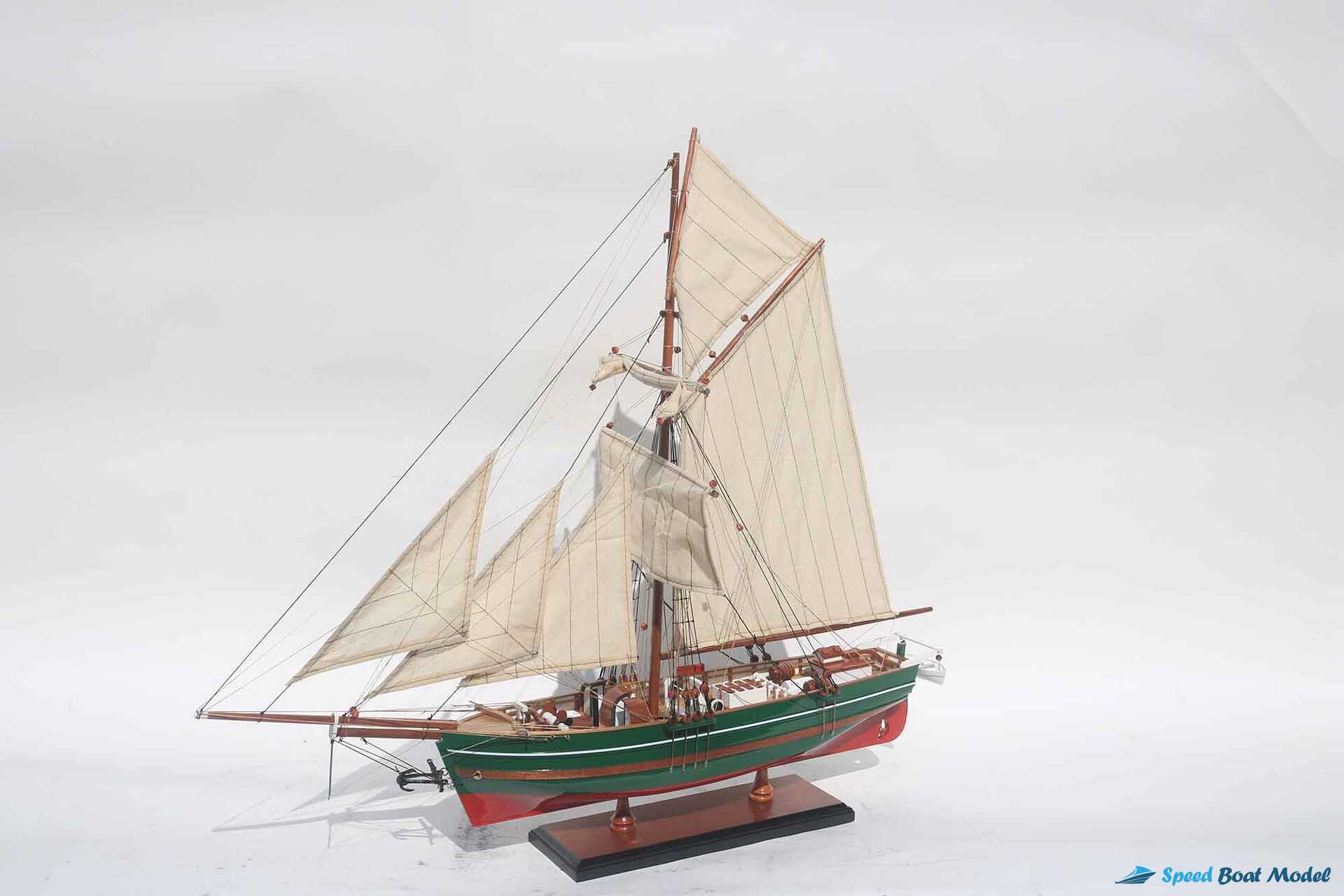 Gjoa Tall Ship Model (10) Speed Boad Model