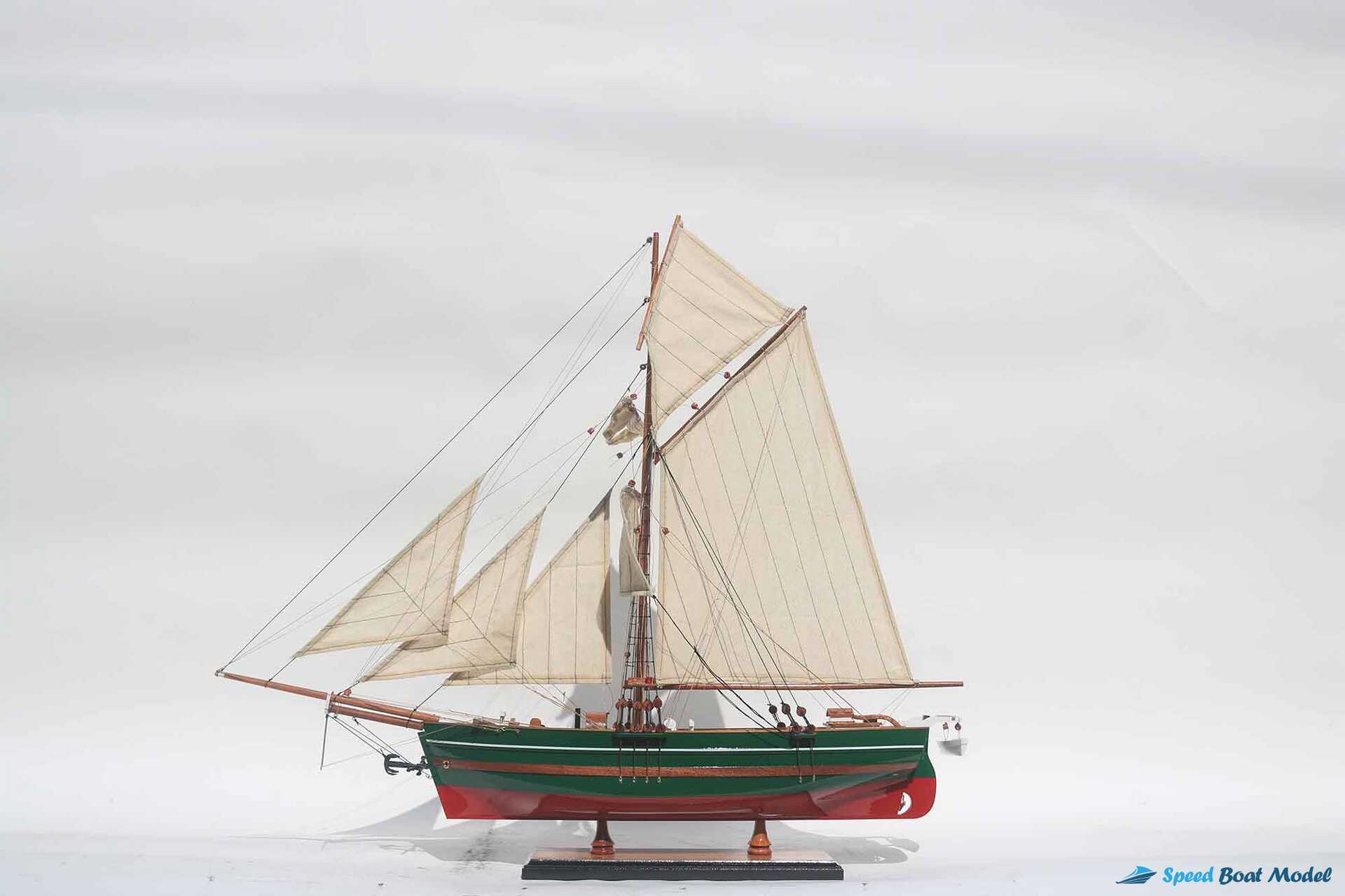 GJOA Tall Ship Model 20" 11 Gjoa Tall Ship Model (11) Speed Boad Model