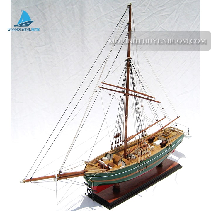 Tall Ship GJØA Model Lenght 51