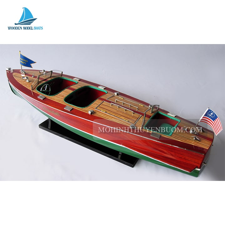 Classic Speed Boat Hacker Craft Model Lenght 80