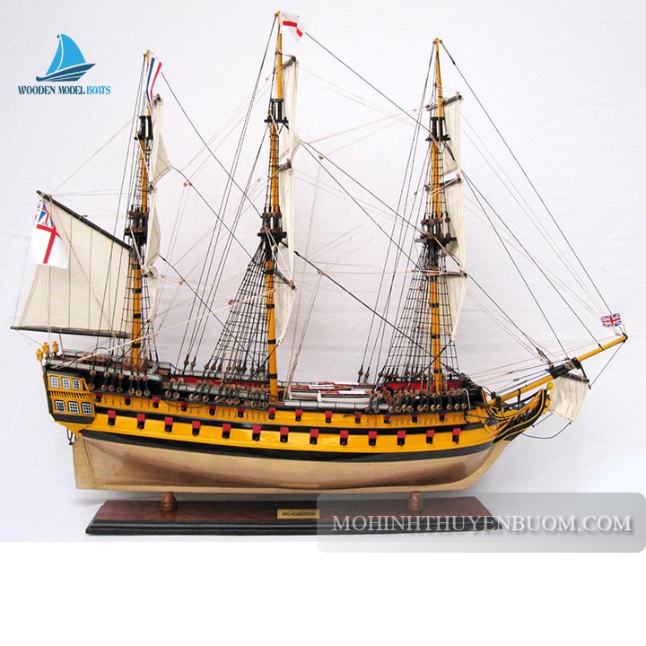 Tall Ship Hms Agamemnon Model Lenght 74