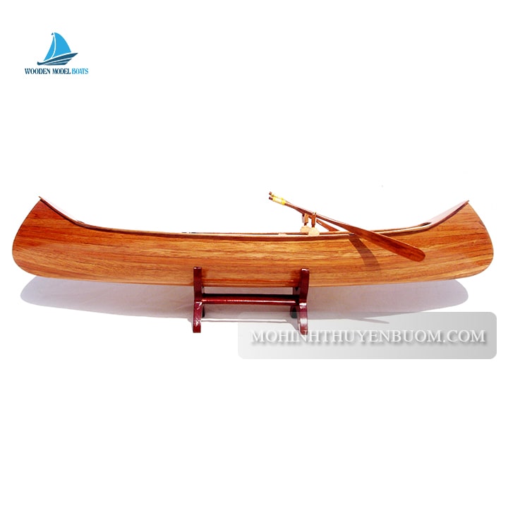 Traditional Boat Indian Girl Canoe Model Lenght 60