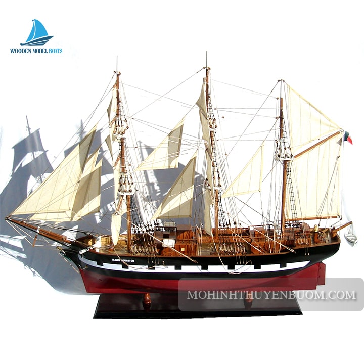 Tall Ship Jeanie Johnston Model Lenght 80