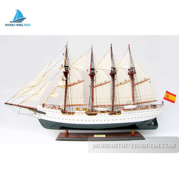 Tall Ship Juan Sebastian De Elcano Model Lenght 80