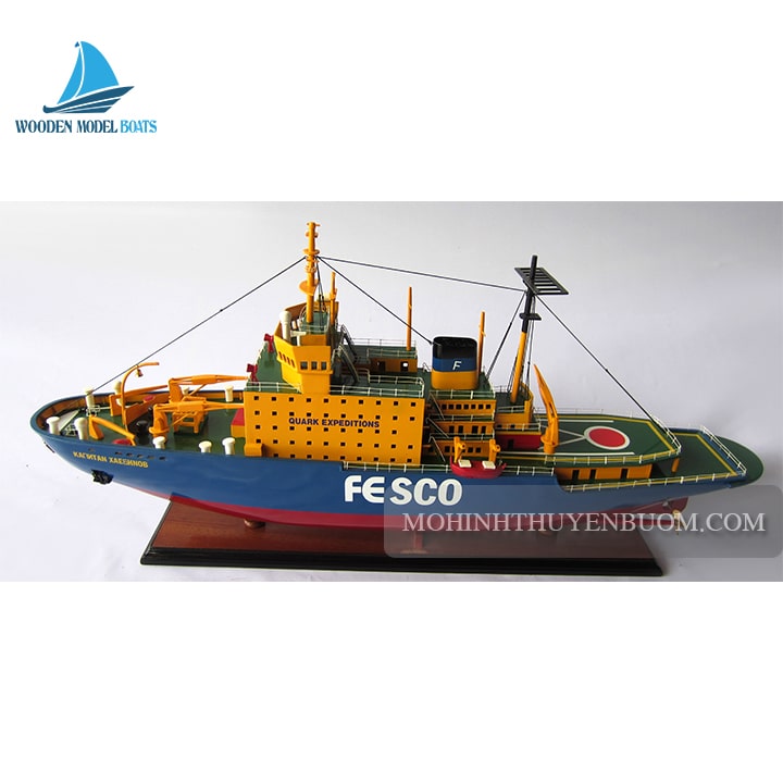 Commercial Ship Kapitan Khlebnikov Model Lenght 85