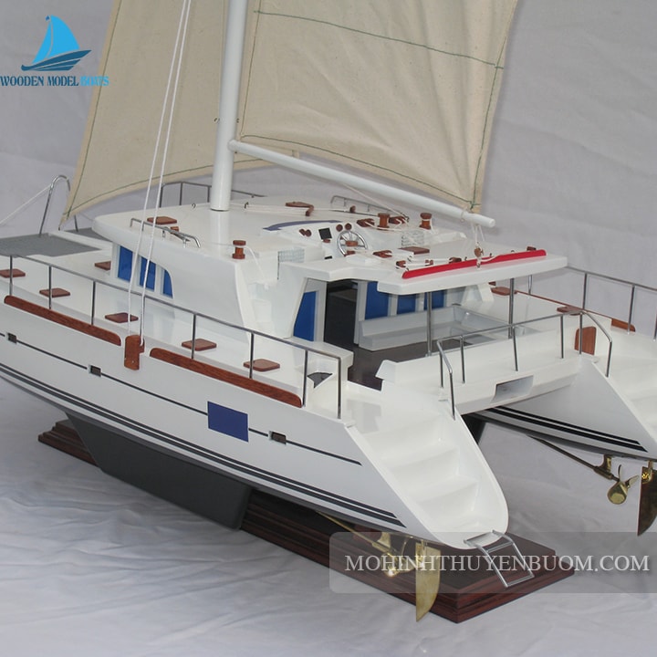 Modern Yacht Lagoon 500 Catamaran Model Lenght 70
