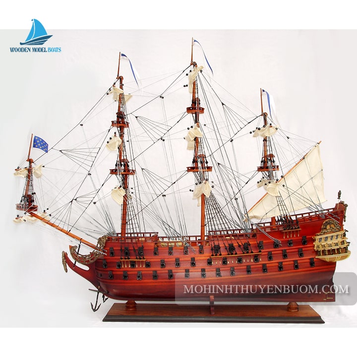 Tall Ship Le Furieux Model Lenght 80