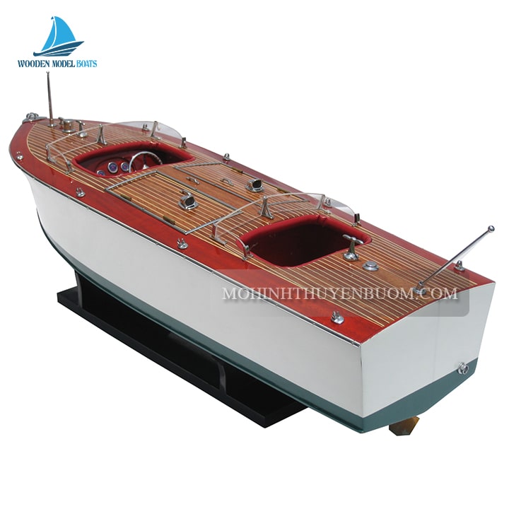 Classic Speed Boat Mea West Runabout Model