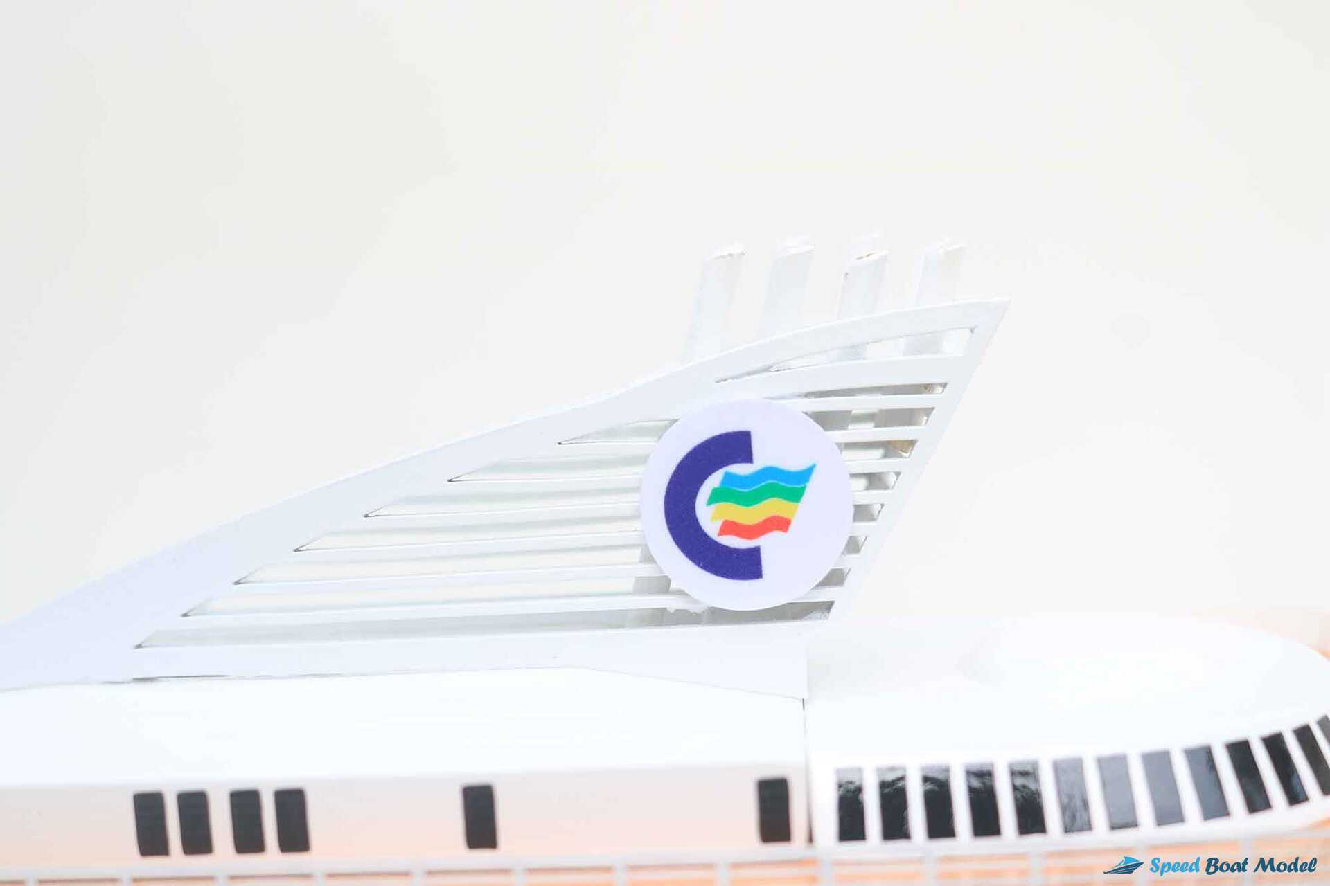 Ms Color Fantasy Cruise Ship Model (1) Speed Boad Model Ms Color Fantasy Cruise Ship Model (1) Speed Boad Model