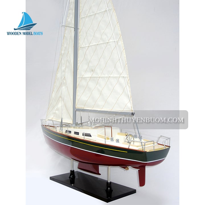 Sailing Boat Omega Painted Model Lenght 70