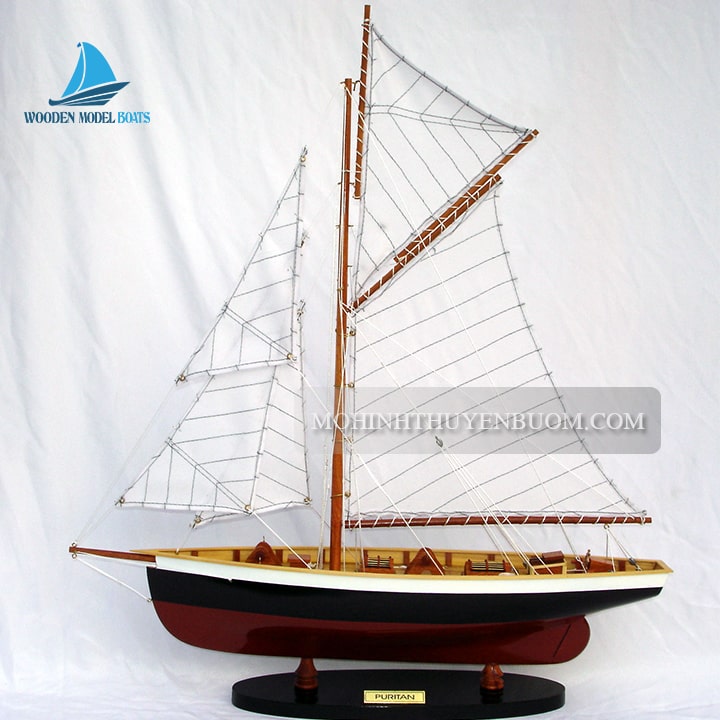 Tall Ship Puritan Painted Model Lenght 60