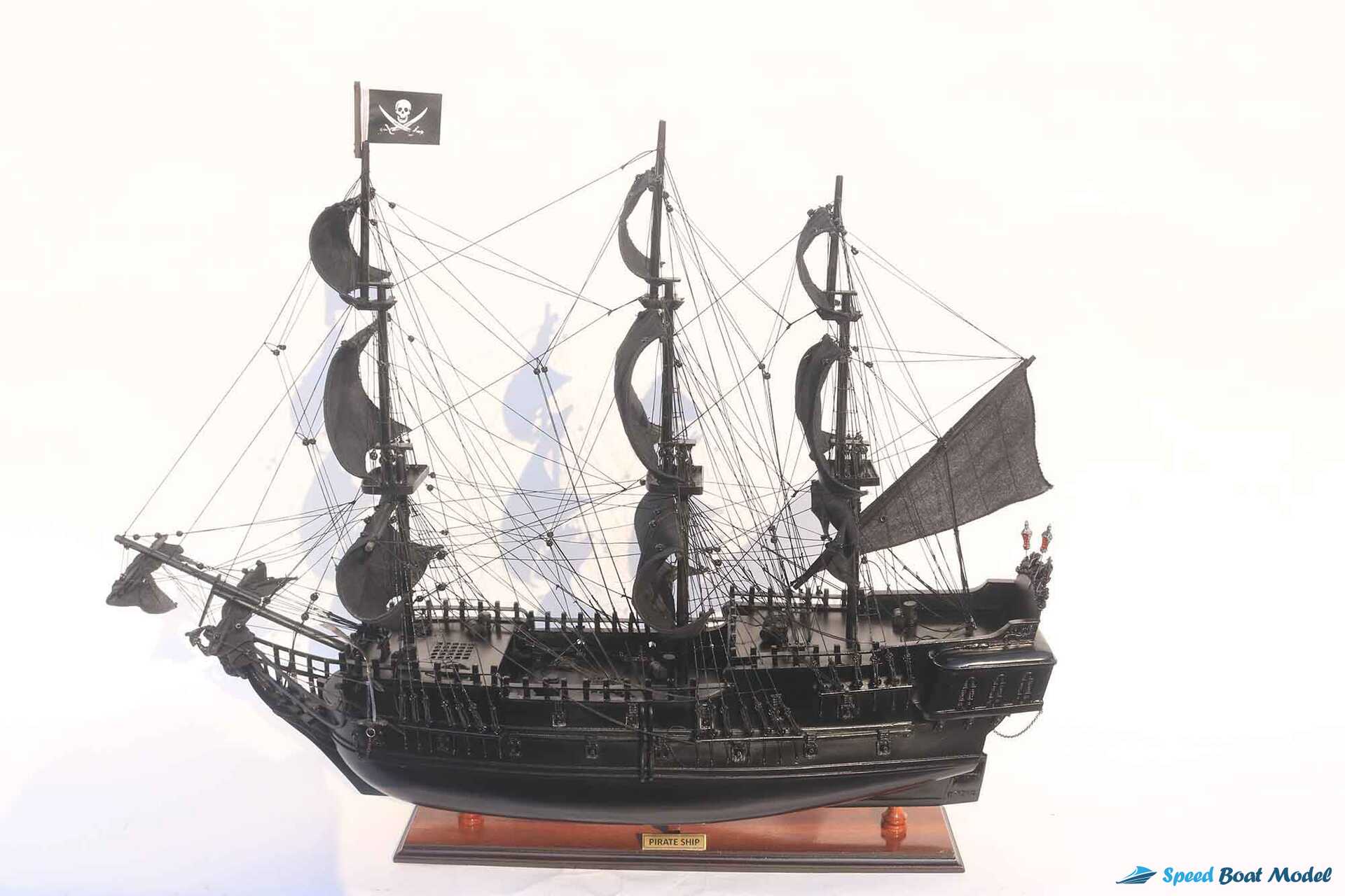 Pirate Ship Carribean Model 31.5" 7 Pirate Ship Carribean Model (6) Speed Boad Model