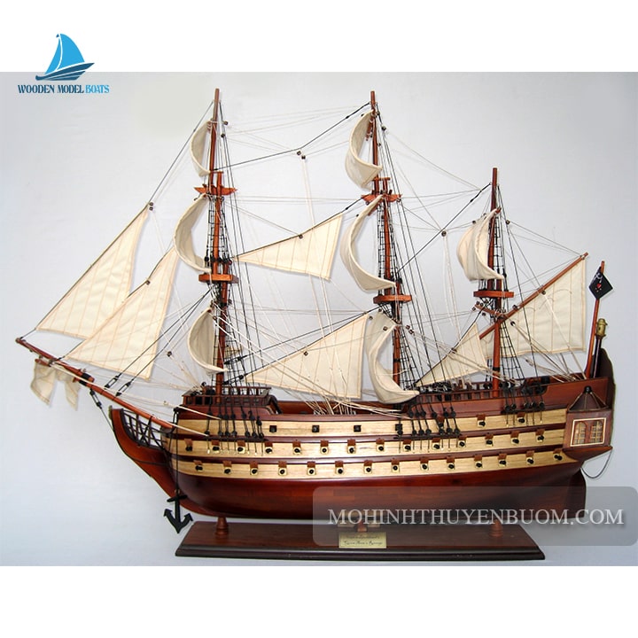 Tall Ship Queen Anne's Revenge Model Lenght 80