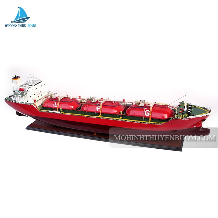 Commercial Ship Red Dragon Model Lenght 75