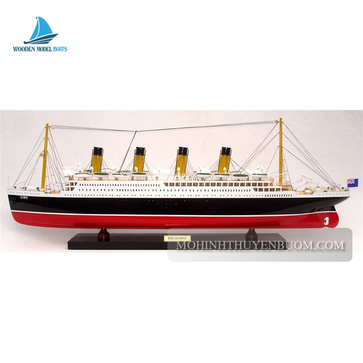 Ocean Liner Rms Olympic Model Lenght 80