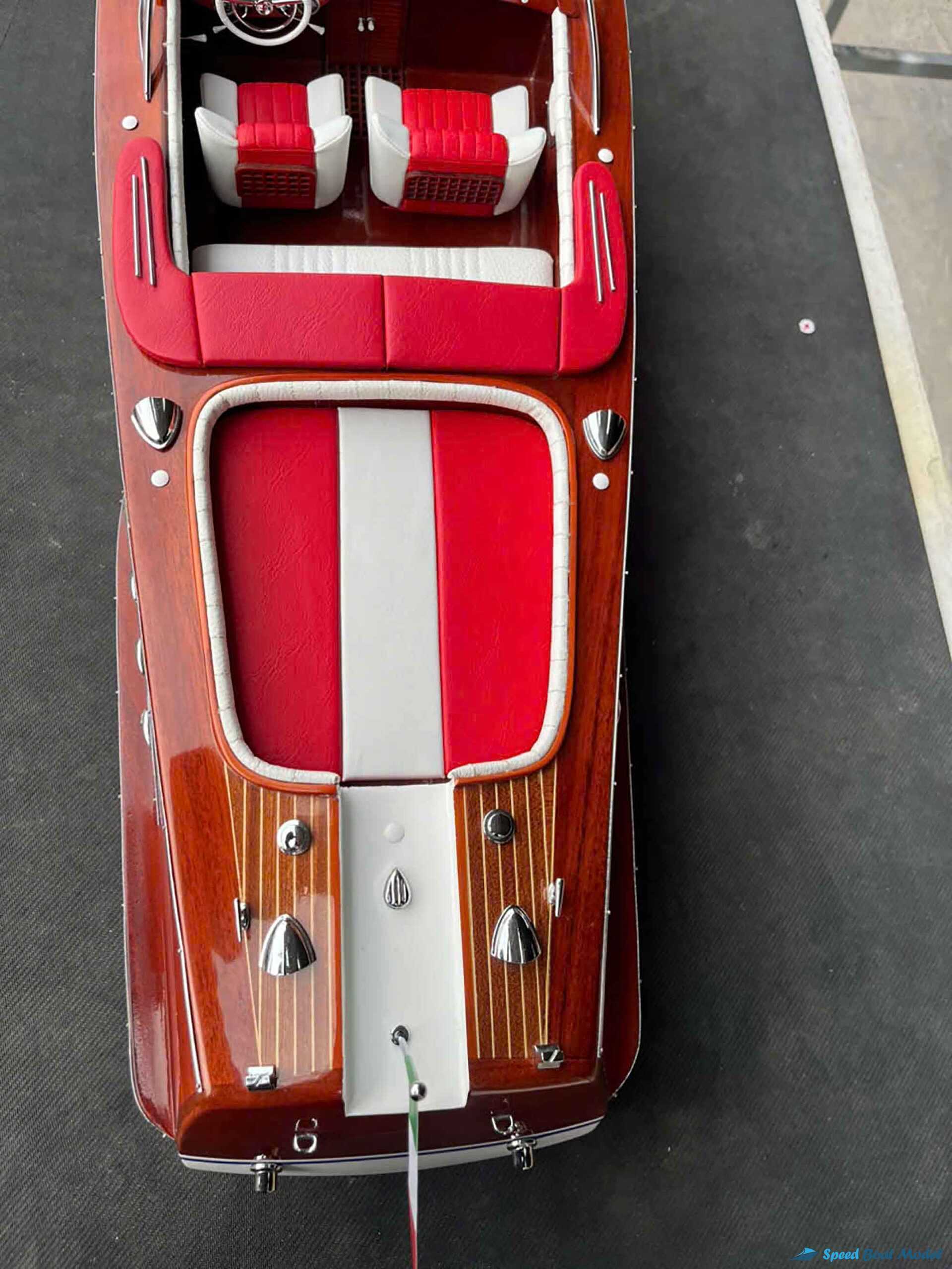 Red Super Riva Aquarama Classic Boat Model (8) Speed Boad Model Red Super Riva Aquarama Classic Boat Model (8) Speed Boad Model