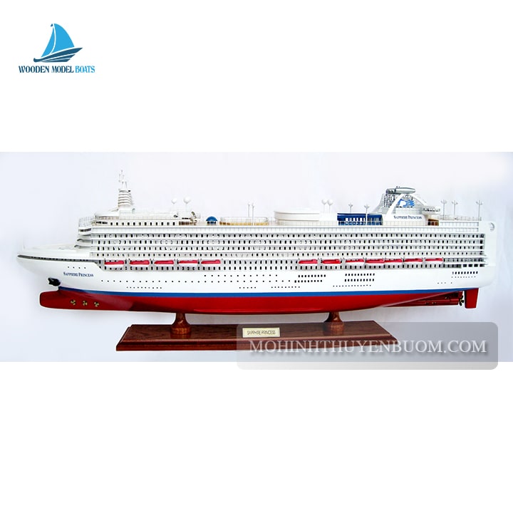 Ocean Liner Sapphire Princess Model Lenght 82