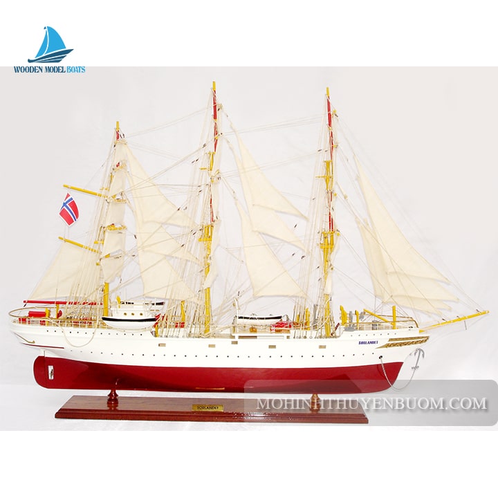 Tall Ship Sorlandet Model Lenght 80