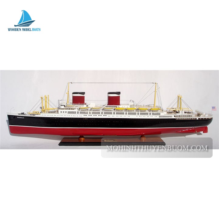 Ocean Liner Ss America Model