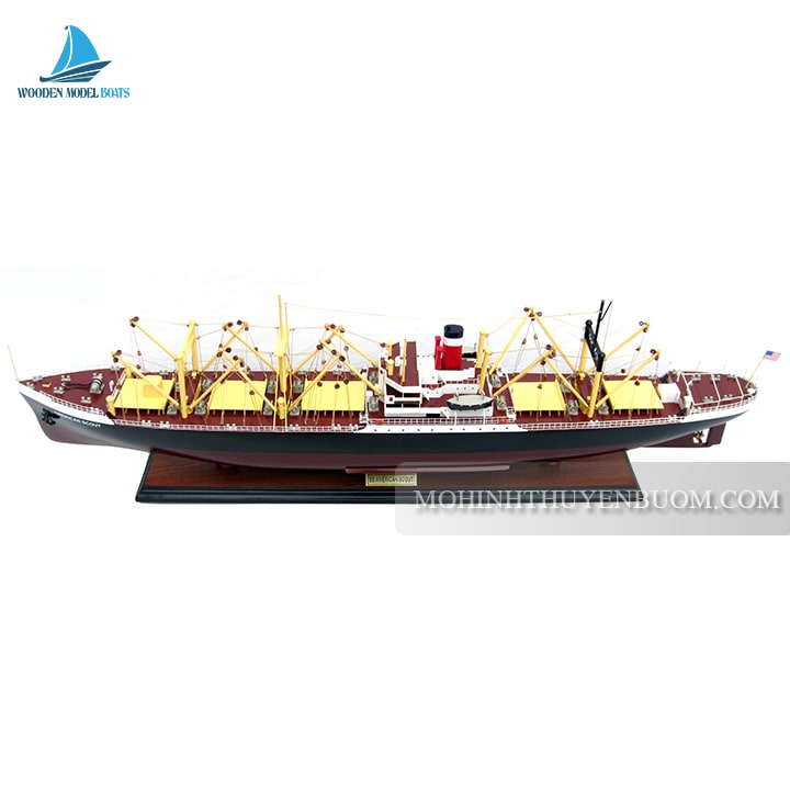 Commercial Ship Ss American Scout C2 Model Lenght 87