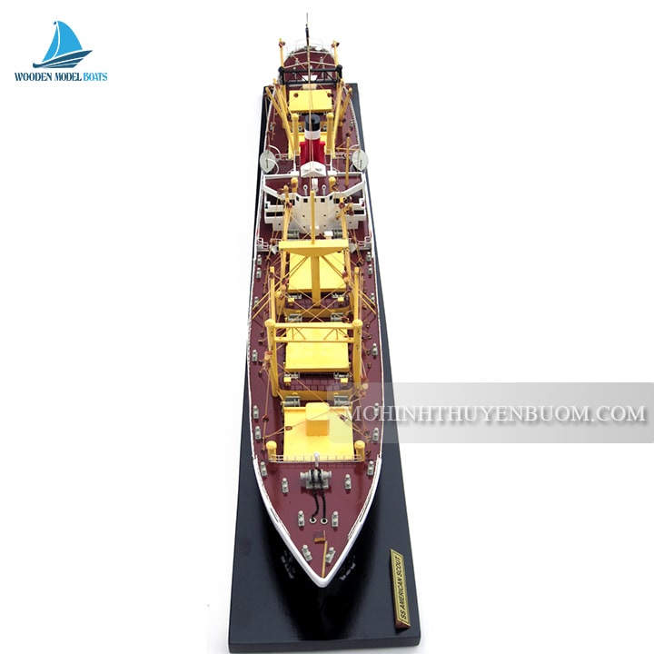 Thuyền Ss American Scout C2 Waterline Model