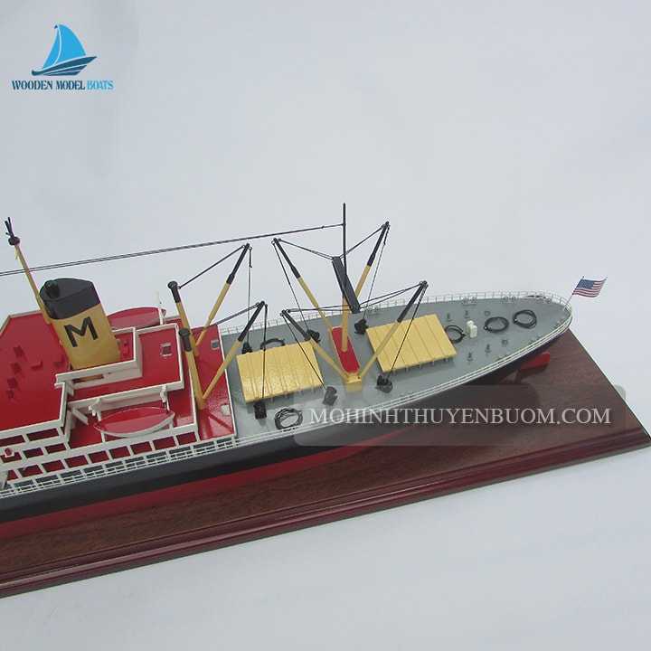 Commercial Ship Hawaiian Pilot Waterline Model Lenght 87