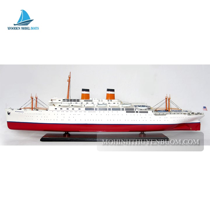 Ocean Liner Ss Independence Model