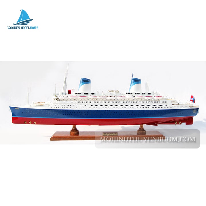 Ocean Liner Ss Norway Model