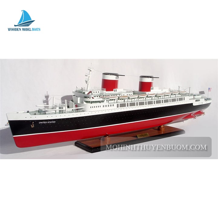 Ocean Liner Ss United States Model