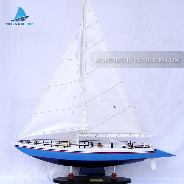 Sailing Boat Stars & Stripes Model