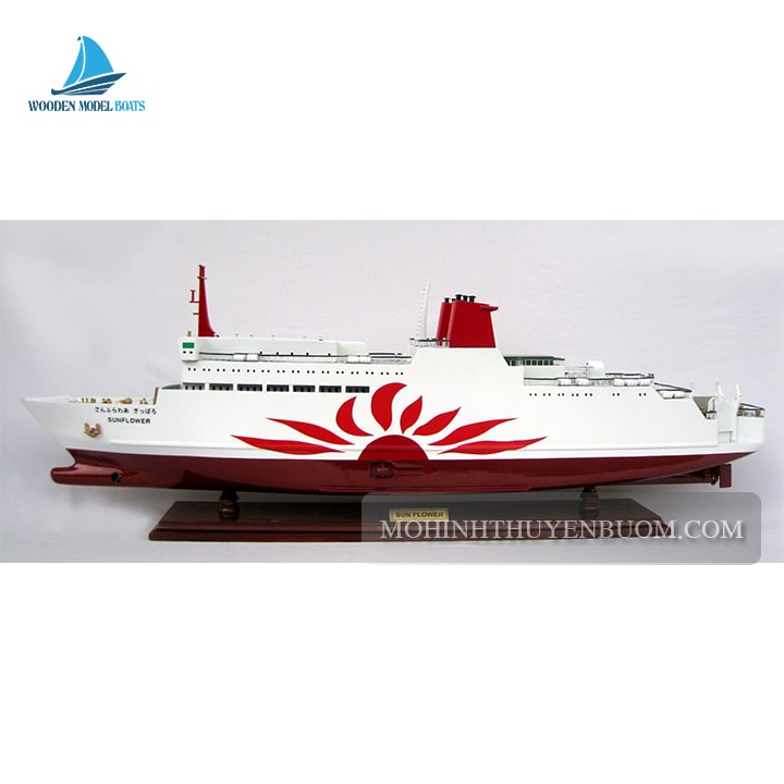 Ocean Liner Sun Flower Model Lenght 83