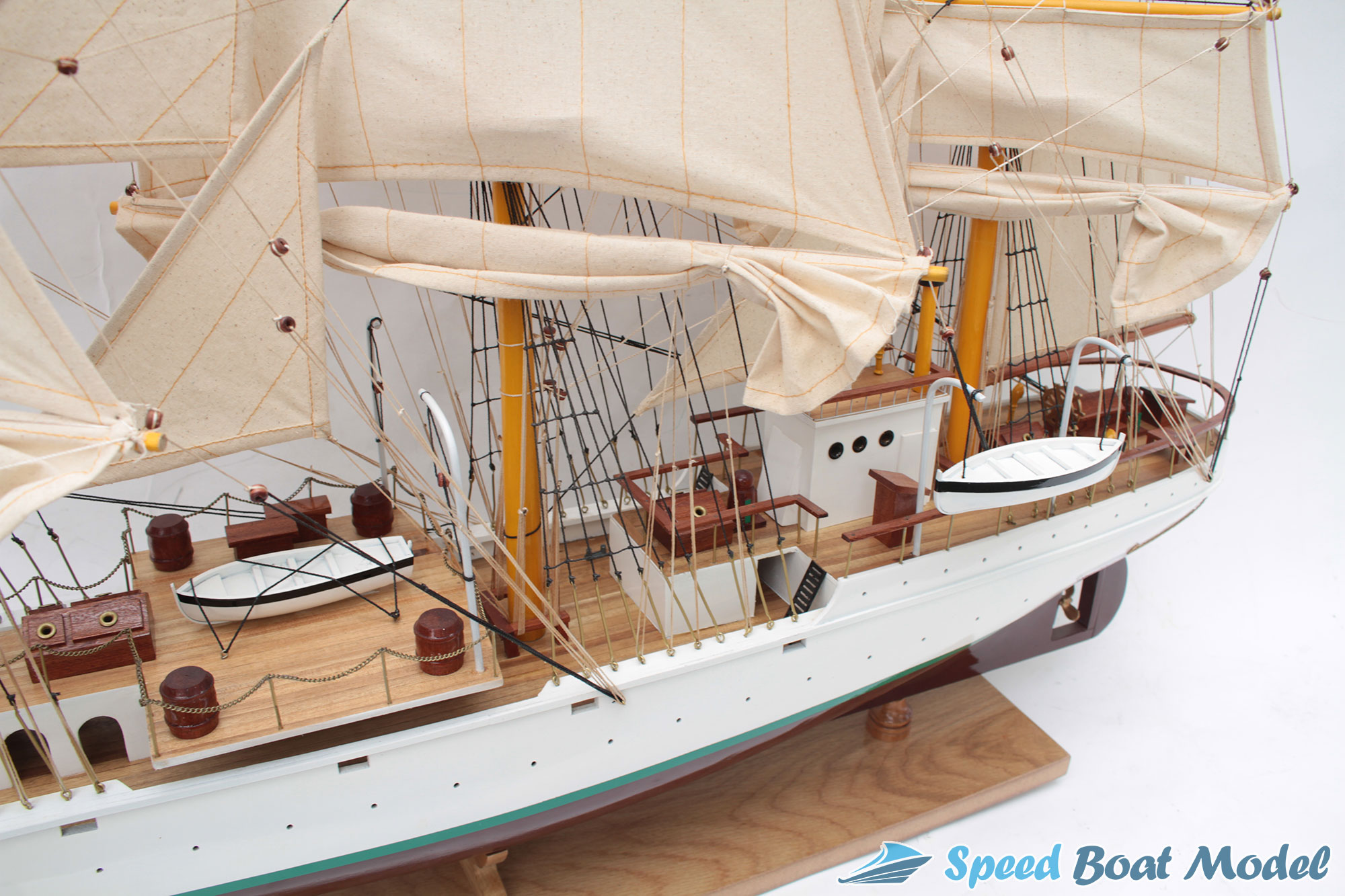 Sorlandet Tall Ship Model 31.5" 10 Sorlandet Tall Ship Model 31.5