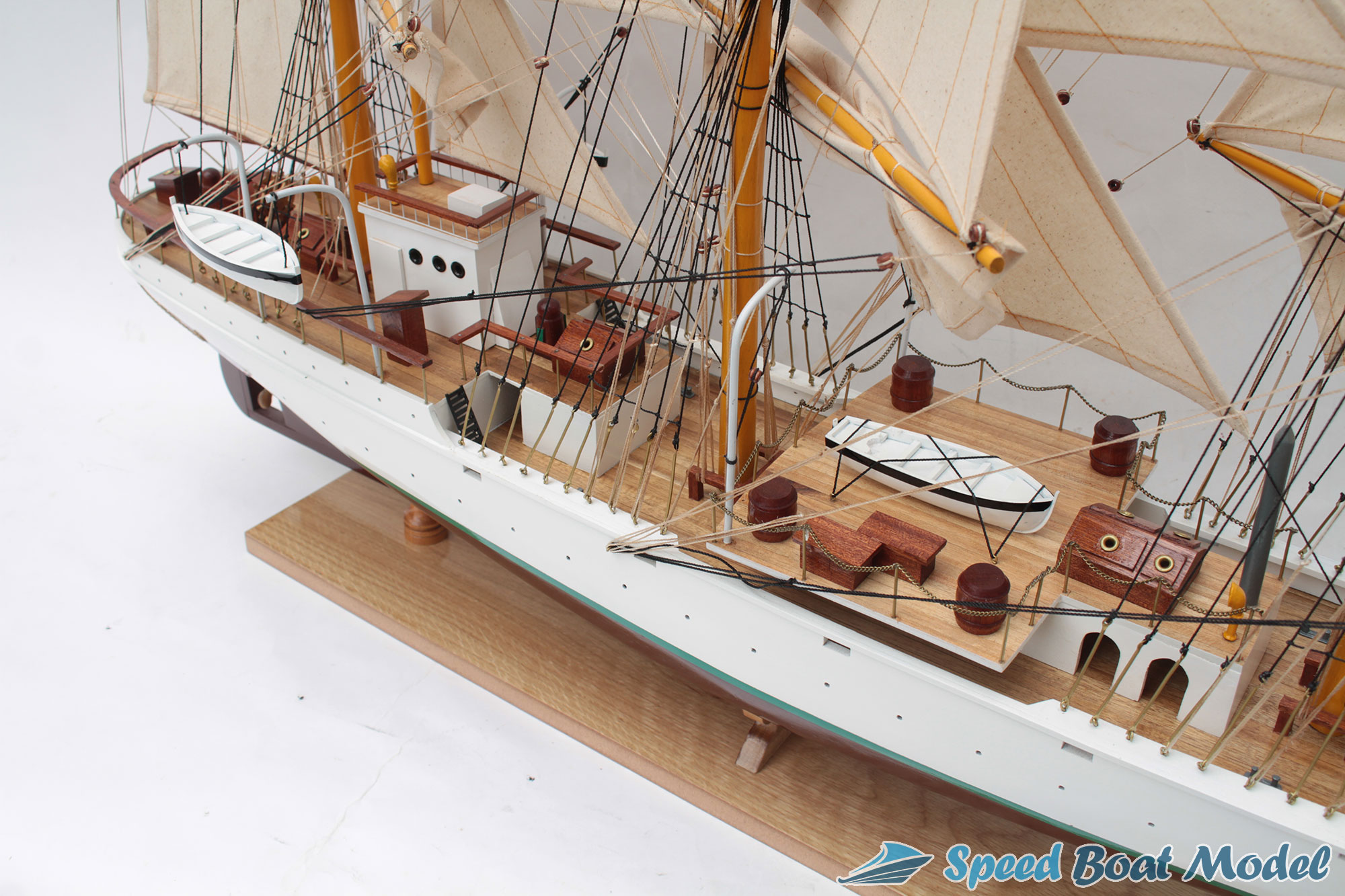 Sorlandet Tall Ship Model 31.5" 15 Sorlandet Tall Ship Model 31.5