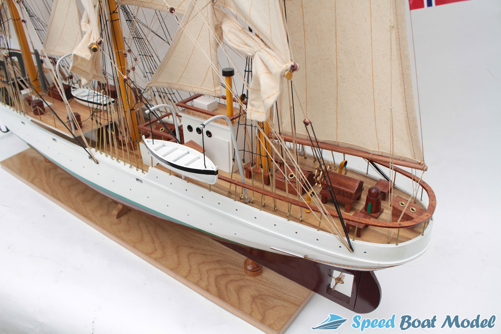 Sorlandet Tall Ship Model 31.5" 18 Sorlandet Tall Ship Model 31.5