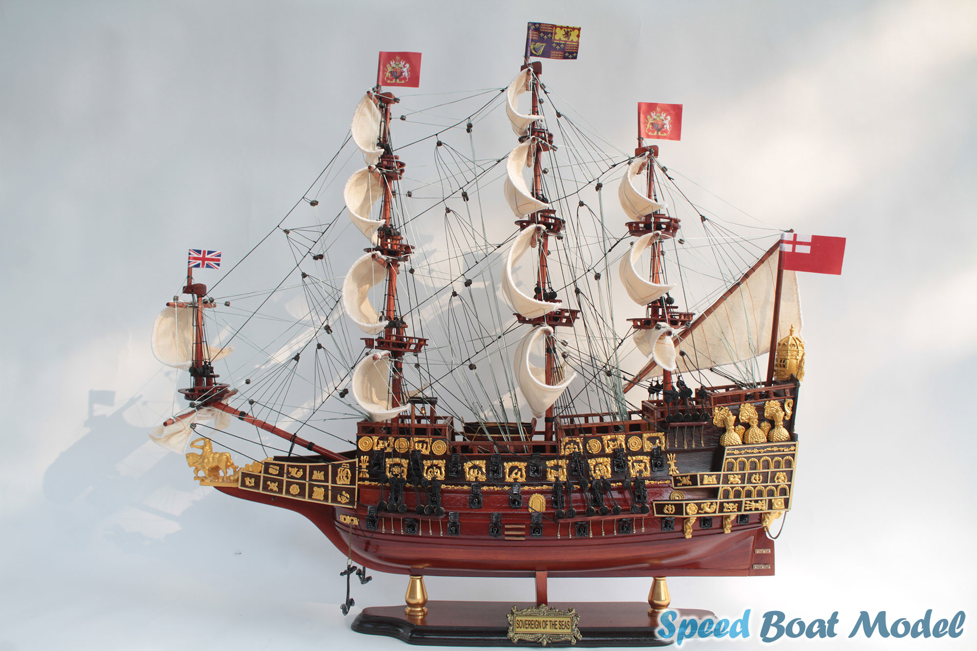 Sovereign Of The Seas Tall Ship Model 26