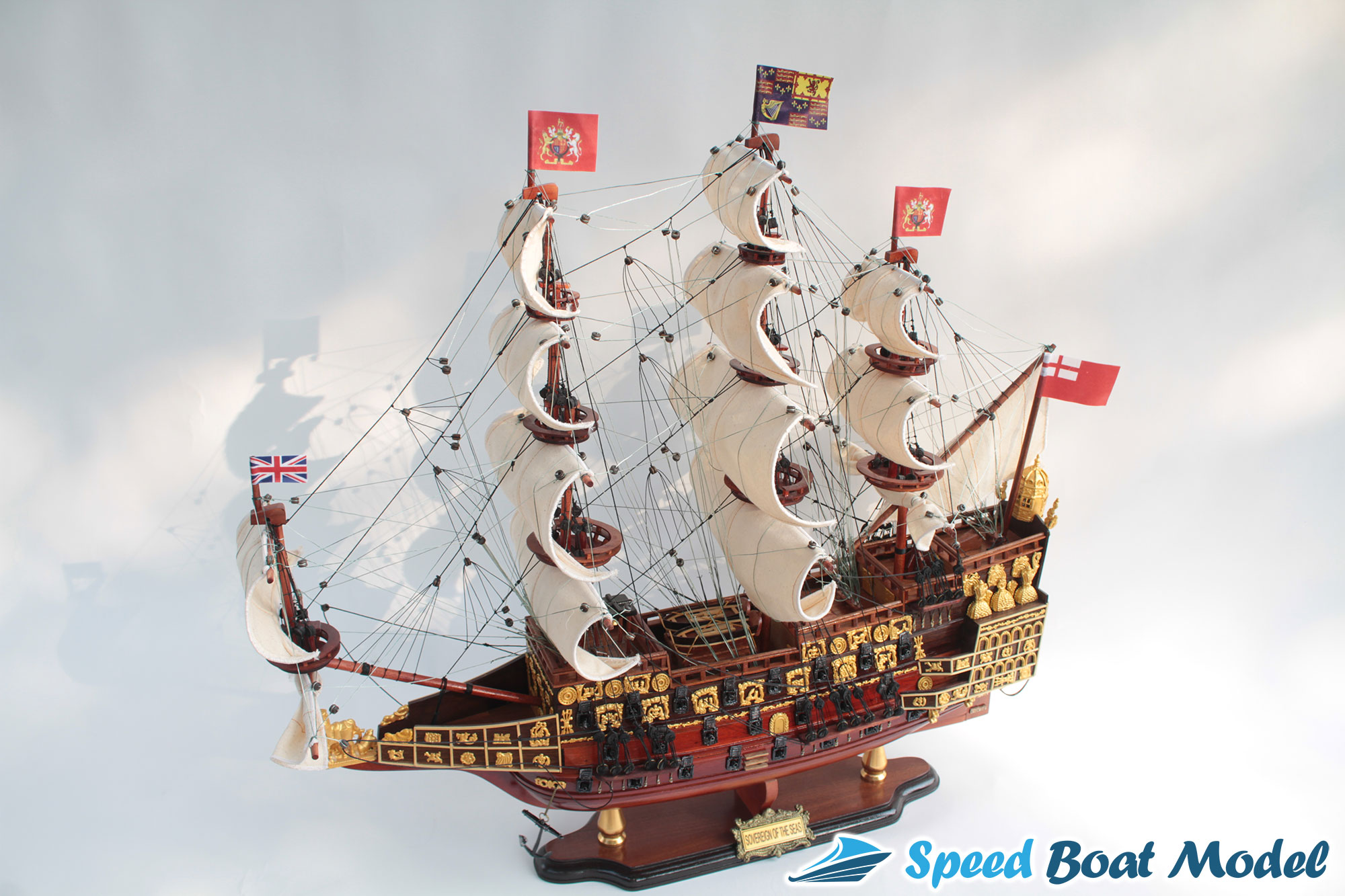 Sovereign Of The Seas Tall Ship Model 26