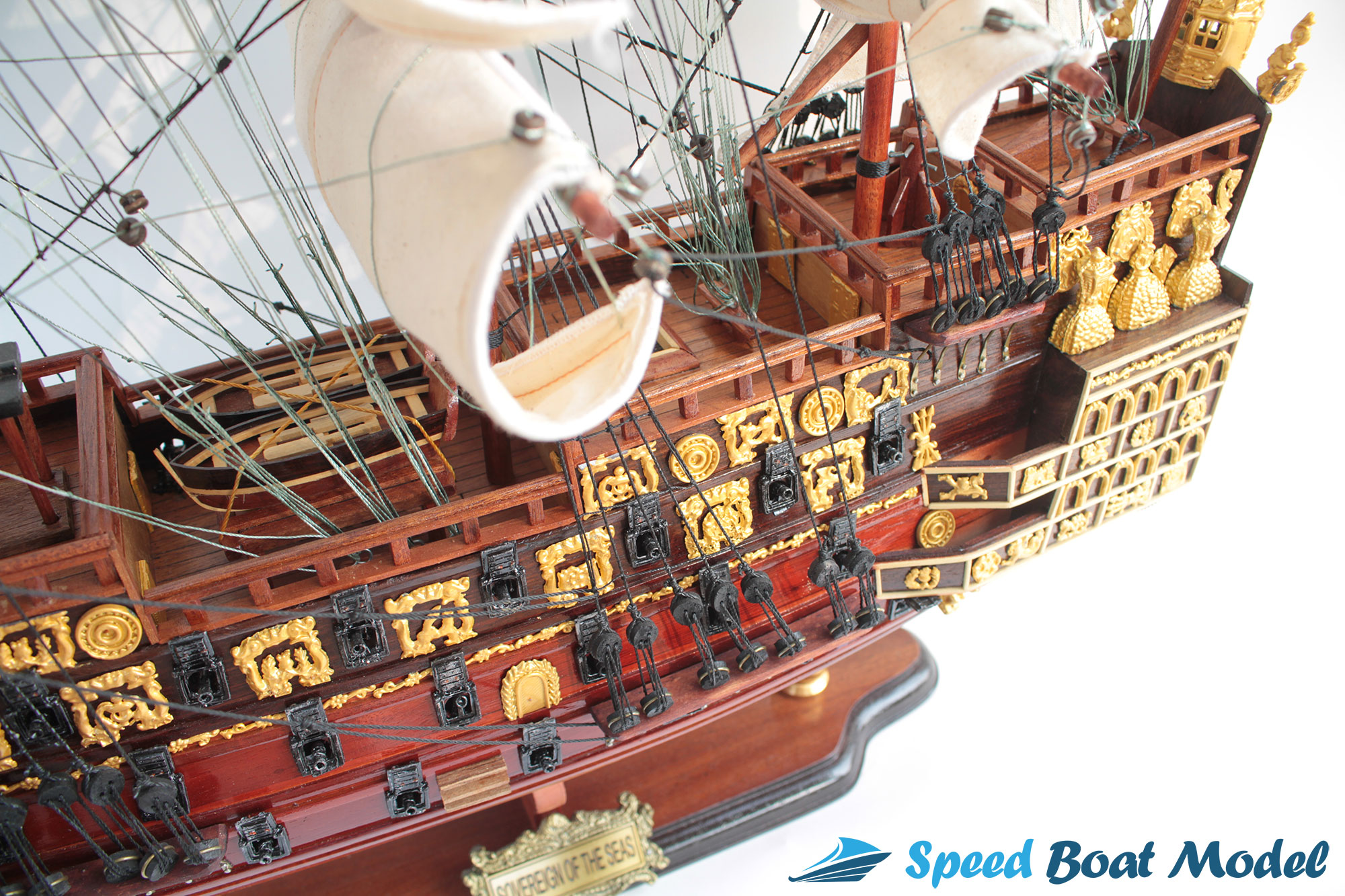 Sovereign Of The Seas Tall Ship Model 26