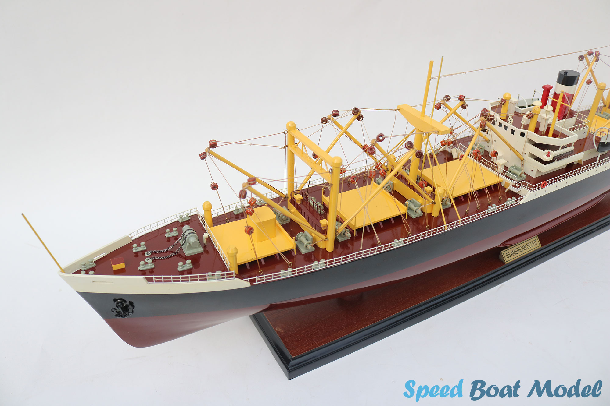 Ss American Scout C2 Commercial Ship Model 34.2" 22 Ss American Scout C2 Commercial Ship Model 34.2